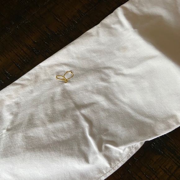 Jaanuu white fitted scrub pants - Picture 6 of 6